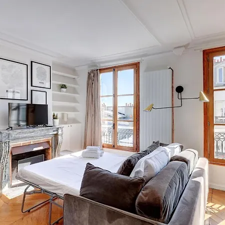 Bnbnook - Bright 1br - Bastille & Place Des Vosges