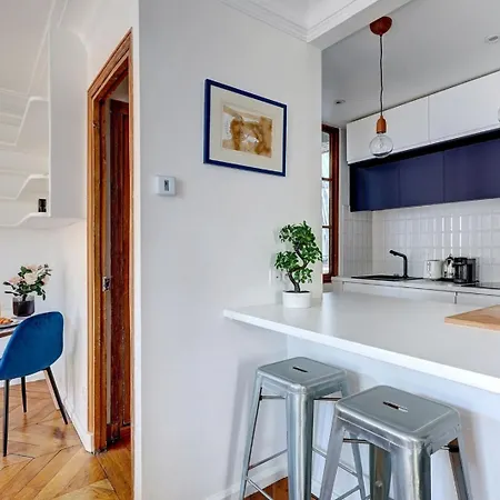Bnbnook - Bright 1br - Bastille & Place Des Vosges *