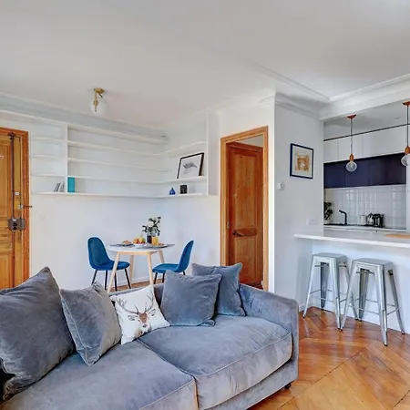 Bnbnook - Bright 1br - Bastille & Place Des Vosges Apartment